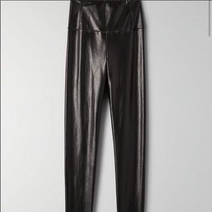 Wilfred faux leather pants